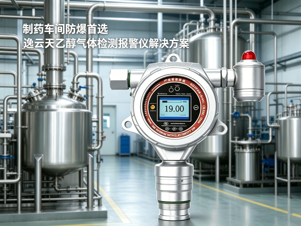 告別乙醇泄漏隱患，逸云天乙醇氣體檢測報警儀為安全生產(chǎn)護航圖片